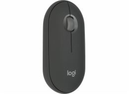 Logitech Pebble Mouse 2 M350s/Cestovní/Optická/4 000 DPI/Bezdrátová Bluetooth/Grafitová