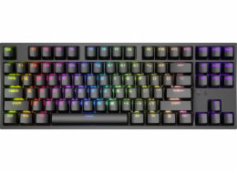 Genesis THOR 404/RGB/Gateron Yellow Pro/Drátová USB/US layout/Černá