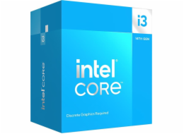 CPU INTEL Core i3-14100F, až 4.7GHz, 12MB L3, LGA1700, BOX