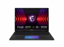MSI Titan/18 HX A14VIG/i9-14900HX/18"/4K/128GB/2TB + 2TB SSD/RTX 4090/W11P/Black/2R