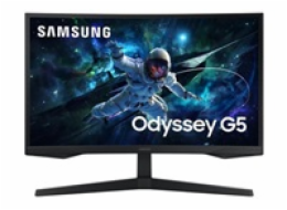 Samsung Odyssey G55C/ 27"/ 2560x1440/ VA/ 1ms/ 300cd/m2/ HDMI/ DP/ jack/ VESA/ černý
