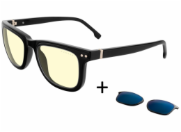 GUNNAR kancelářské/herní brýle CUPERTINO ONYX * jantarová/sluneční skla * BLF 65 / BLF90 * GUNNAR/NATURAL focus