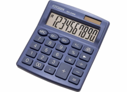 Citizen calculator Citizen calculator SDC810NRNVE, tmavě modrá, stolní, 10 míst, duální napájení