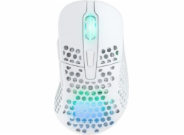 Xtrfy M4 RGB drátová/bezdrátová herní myš 400-19000 CPI Nastavitelný tvar Ultralehká w