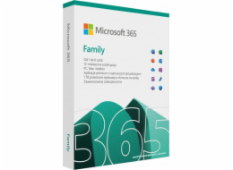  365 Family PL P10 1Y 6Users Win/Mac Medialess Box 6GQ-01940 Nahrazuje P/N: 6GQ-01593