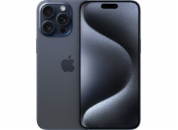 Apple iPhone 15 Pro Max 256GB Blue Titanium smartphone (MU7A3)