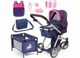 Bayer Bayer Design Kombi-PW Vario Set 18354AC Kočárek pro panenky