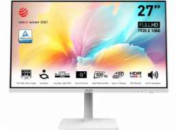 Moderní monitor MD2712PW 27" IPS/FHD/100Hz/4ms/bílý