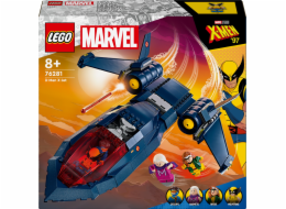 LEGO 76281 Marvel Super Heroes X-Men s X-Jet, stavebnice