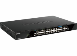 D-Link Switch Smart Switch DGS-1520-28MP 20GE PoE 4x2.5GE 2x10GE 2SFP+