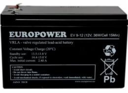 Baterie Europower EV 12V 9Ah