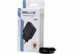 Nabíječka Beline 25W GaN USB-C PD 3.0 nástěnná nabíječka bez kabelu, černá