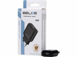 Nabíječka Beline 30W GaN USB-C PD 3.0 nástěnná nabíječka bez kabelu, černá