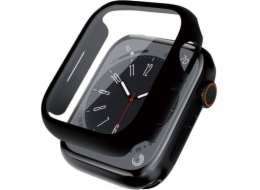 Hybridní pouzdro na hodinky Apple Watch 45 mm černé se sklem