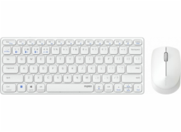 Rapoo Keyboard + Mouse Keyboard Set 9600M White