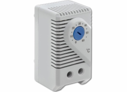 Qoltec Uzavírací termostat 10A | DIN 35