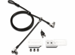 Univerzální 3v1 Combin T-Bar, Nano, Wedge DUAL zámek na notebook