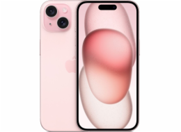 Apple iPhone 15 256GB růžový smartphone (MTP73)