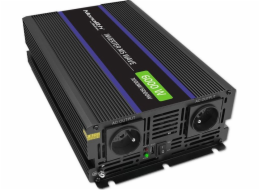 Qoltec měnič Monolith 6000 MS Wave měnič napětí | 12V až 230V | 3000/6000W | USB