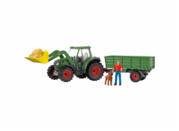  Schleich Farm World traktor s přívěsem, autíčko