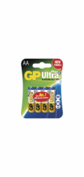 Baterie AA (R6) alkalická GP Ultra Plus Alkaline  4 ks