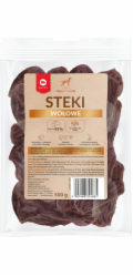 MACED Beef steaks - Dog treat - 500g