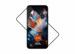 Prémiové ochranné tvrzené sklo FIXED Armor s aplikátorem pro Samsung Galaxy S24 Ultra, černé