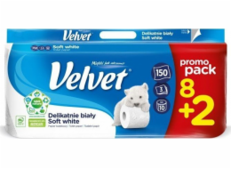Papír toaletní 3 vrstvý Velvet zimni edice 8 ks