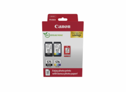 Canon cartridge PG-575/CL-576 PVP / Black + Color / 1x5,6ml + 1x6,2ml