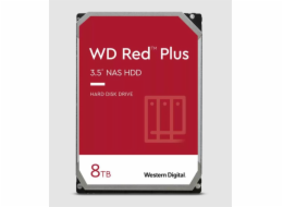 WD RED PLUS NAS WD80EFPX/8TB/3.5"/256MB cache/5640 RPM/215 MB/s/CMR