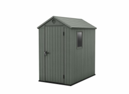 Zahradní domek Keter Darwin 4 x 6 zelený, s podlahou