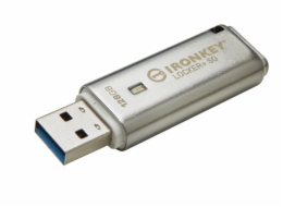 KINGSTON 256GB IronKey Locker Plus 50 AES Encryption, USBtoCloud