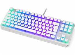 Thock TKL Pudding Onyx White, herní klávesnice