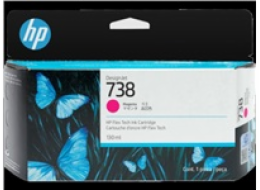 HP 738 300-ml Magenta DesignJet Ink Cartridge
