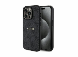 Guess PU Leather 4G Colored Ring MagSafe Zadní Kryt pro iPhone 14 Pro Black Zakupte si Guess PU Leather 4G Colored Ring MagSafe Zadní Kryt a proveďte skvělé vylepšení svého telefonu.