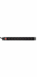 Rack napájecí lišta PDU 9xFR 1U 16A FR 2m