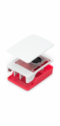 RASPBERRY Pi 5 Skrinka s chladičom, malinová/biela