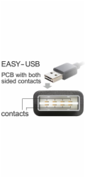 EASY-USB 2.0 Kabel, USB-A Stecker > USB-B Stecker