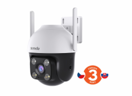 Tenda CH3-WCA - bezdrátová venkovní otočná FullHD IP kamera, RJ45, noční IR + LED světlo, zvuk