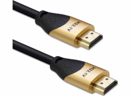 Kabel HDMI v2.1 Ultra High Speed 8K | 60Hz | 28AWG | 3 m zlata