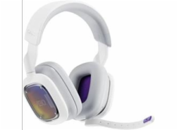 ASTRO Gaming A30 - Náhlavní souprava - plná velikost - Bluetooth / LIGHTSPEED - bezdrátový, kabelové - USB-A přes adaptér Bluetooth, 3.5 mm jack - bílá