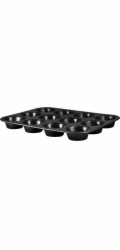 Forma na muffiny s nepřilnavým povrchem 12 ks Black Rose Collection BH-1436