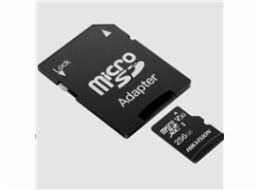 HIKSEMI MicroSDXC karta 64GB, C10, UHS-I, (R:92MB/s, W:30MB/s) + adapter