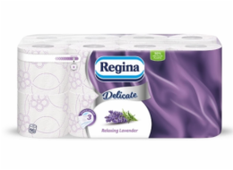 Papír toaletní 3 vrstvý Regina Delikat s vůní levandule 16 