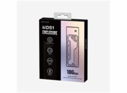 HIKSEMI externí box MDS1, M.2 SATA NVMe Enclosure, Až 2280, černá