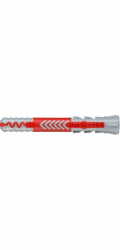 Fischer Dübel DUOPOWER 10x80 LD (hellgrau/rot, 25 Stück)