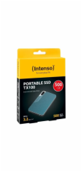 INTENSO TX100, Externý SSD disk, 500GB