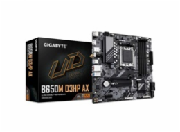 GIGABYTE MB Sc AM5 B650M D3HP AX, AMD B650, 4xDDR5, 2xDP, 1xHDMI, WiFi, mATX