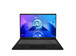 MSI Summit/E16 AI Studio A1VETG/U7-155H/16"/2560x1600/T/32GB/1TB SSD/RTX 4050/W11P/Black/2R