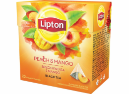 Lipton LIPTON PEACH MANGO ČERNÝ ČAJ 20TB 8474984